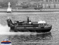 SRN6 with the Royal Navy -   (submitted by The Hovercraft Museum Trust).
